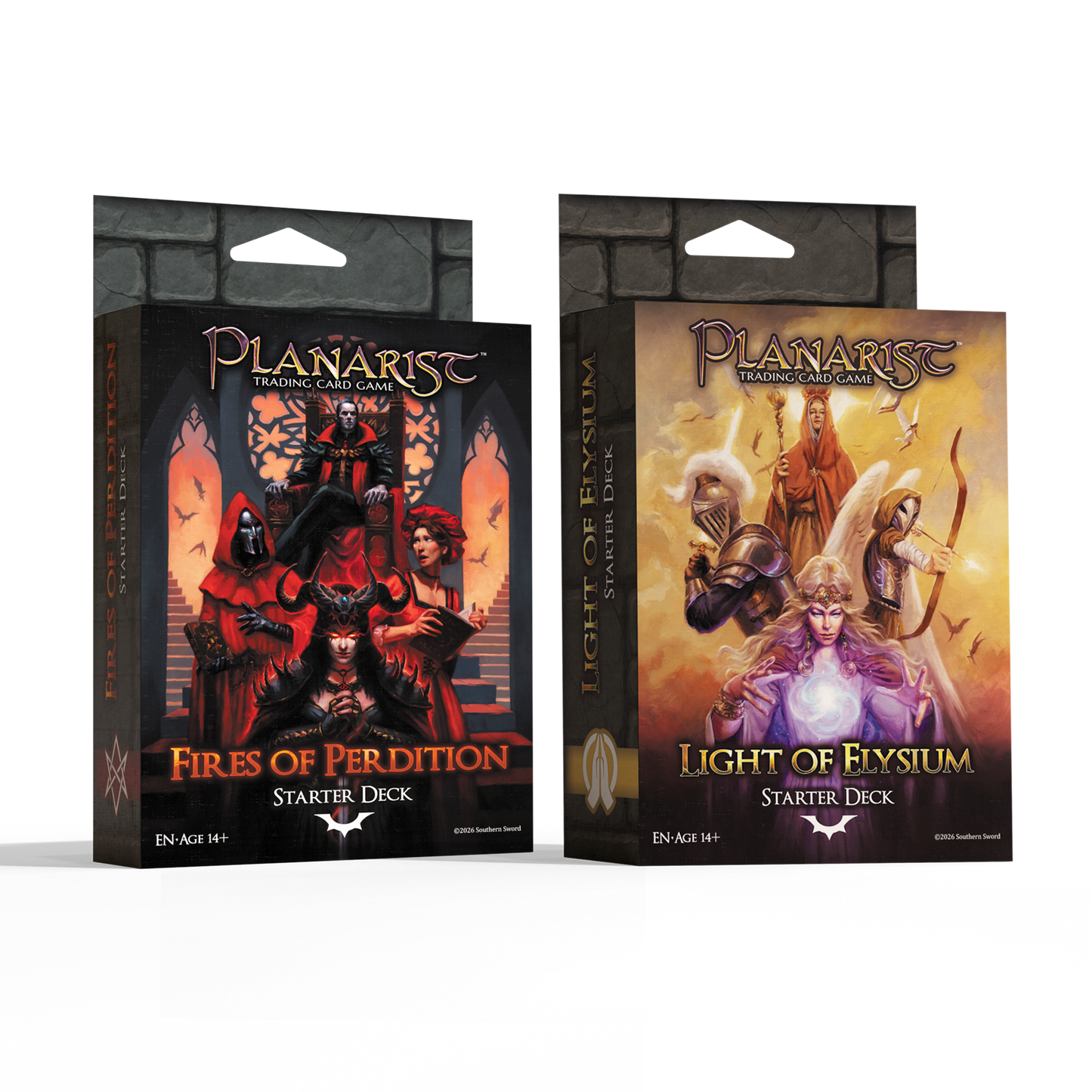 2 Player Set: Fires of Perdition + Light of Elysium 1st Edition