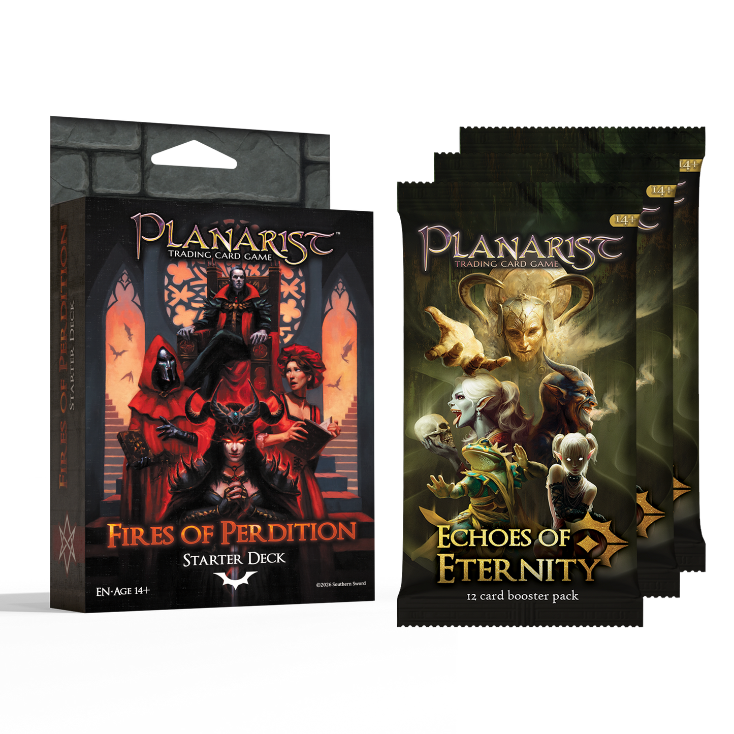 Fires of Perdition + EOE Booster Packs 1st Edition