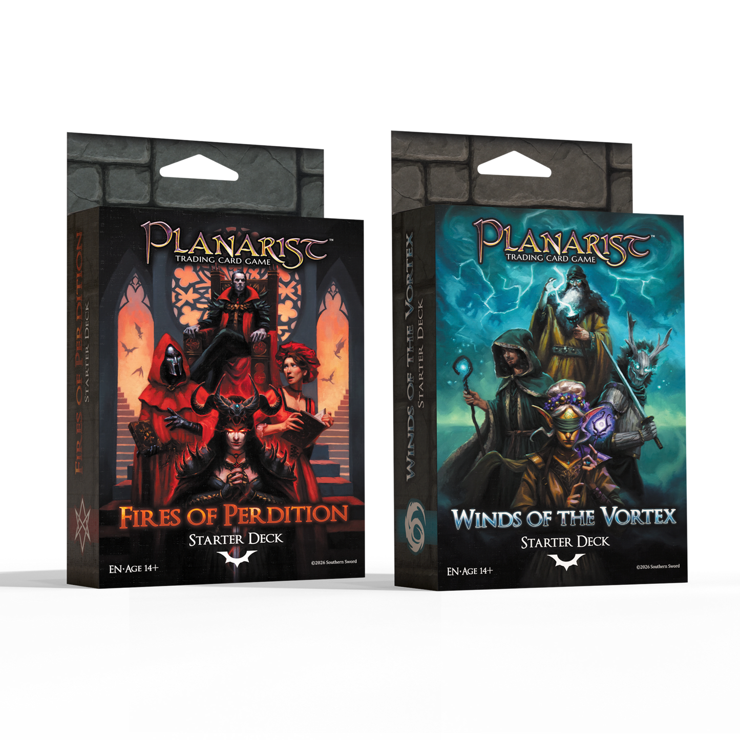 2 Player Set: Winds of The Vortex + Fires of Perdition 1st Edition